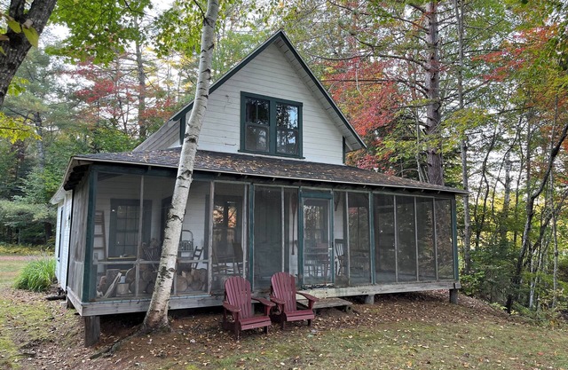Quiet rustic camp at beautiful Sebec Lake.boating, fishing, swimming, hiking.