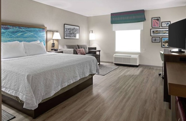 Relaxing Stay with Indoor Pool Access and Walkable Dining Options!