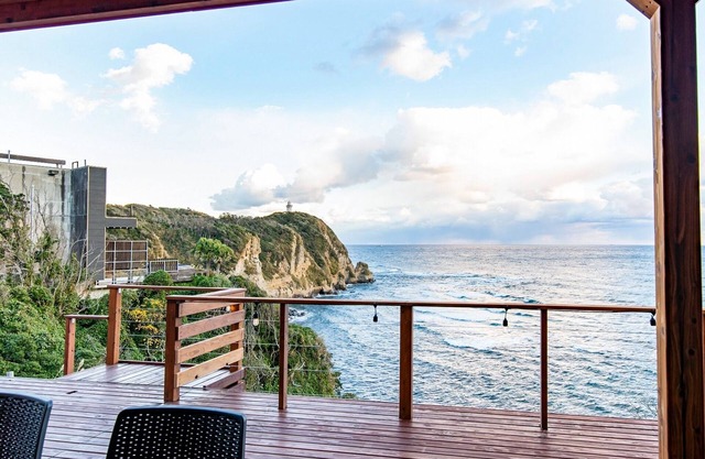 Rental villa with direct access to the beach roofed terrace BBQkaraoke/Katsuura Chiba
