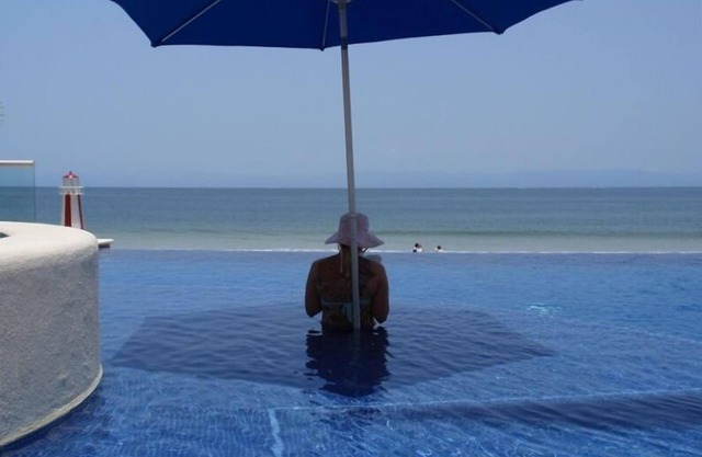 Right on the beach in Punta De Mita