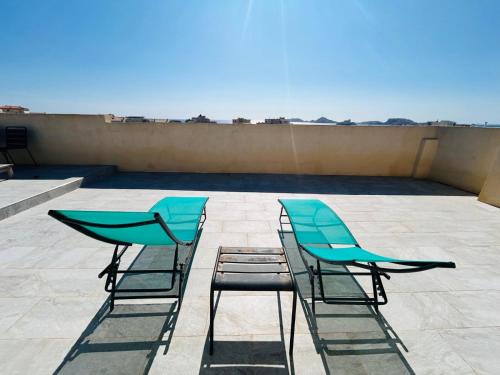 Rooftop Vue mer Marseille 7eme Malmousque