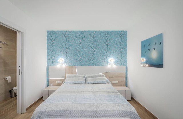 Room '105 Matrimonio Blue' with Shared Garden, Wi-Fi and Air Conditioning