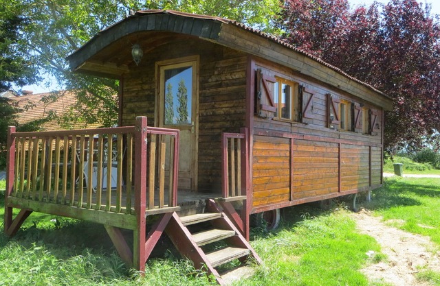 Roulotte à la Ferme de l'Isle