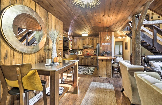 Rustic Retreat w/Hot Tub in North Branford!