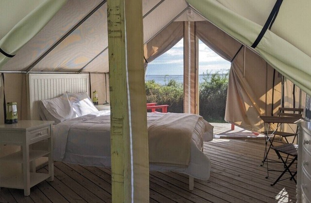 Safari Tent Glamping,S1-CedarPt, East Hampton, NY
