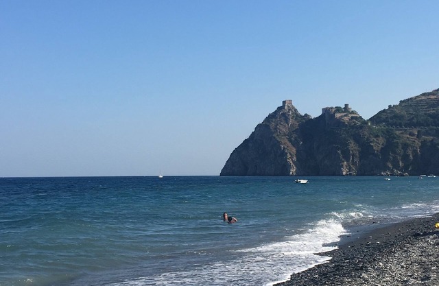 Seafront villa