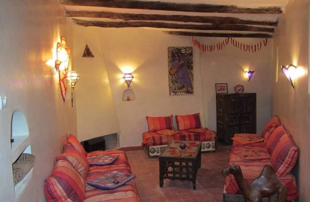 Small typical house in Moroccan village