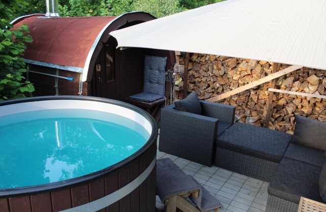 Sommerhausrelaxing für gestreßte Menschen