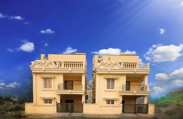 Spacious 4-bedroom villa with WiFi, AC in soothing Tirupati