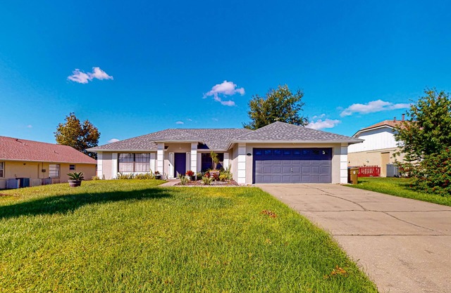 Spacious home with private pool, patio, board games, and ping -pong table