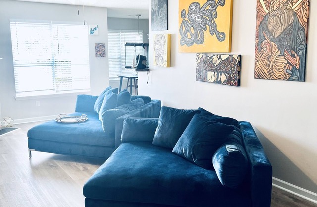 Spacious house with an artsy flair