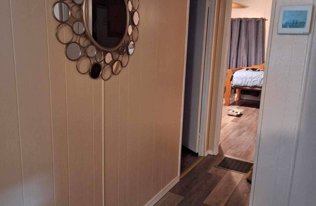 Spacious mobile home with 2 bedrooms, 2 bath to enjoy your stay.