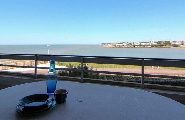Spacious studio sea view with terrace and pets allowed