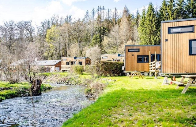 Spend the night in the middle of the Ardennes in your own Laidback Cabin!