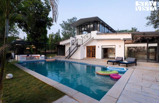 StayVista's The Oasis - Serene Retreat with Private Pool, Lawn & Gazebo