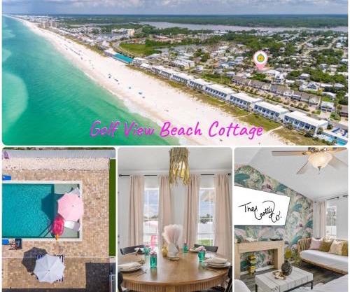 Steps to the beach & close to 30A! Private pool with sundeck & putt putt golf!