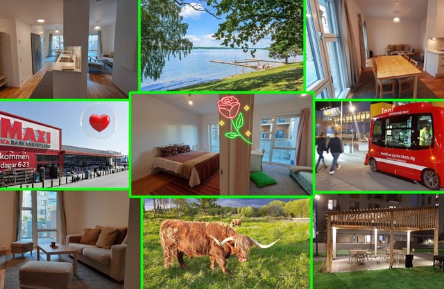 Stockholm Stylish, Lovely, Amazing & Modern Apartment +Balcony +Patio +BBQ +Park