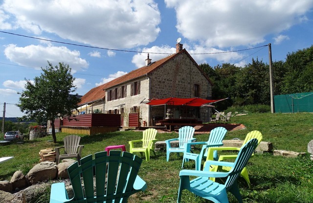 Stone Farmhouse In Central France with all year indoor heated pool