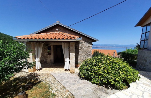 Stone House in Dobrec with Sea Views