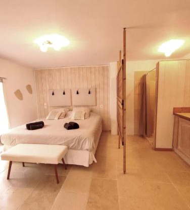Studio Alpilles avec parking et spa privatif