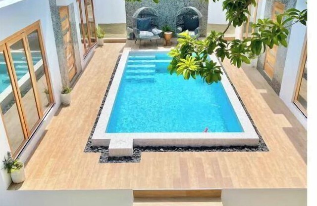 Studio (B) Studio with Pool, open Air Shower Bath