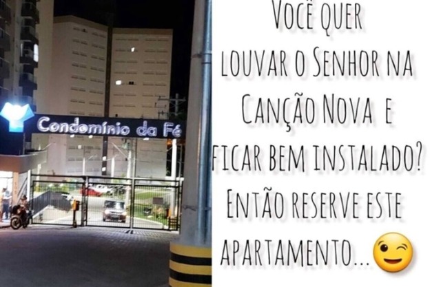 🌹studio SÃO Rafael🌹 🛐 Dentro do Condomínio da Fé em Frente da Canção Nova