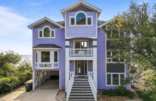 Stunning sound views at OBX home with private heated pool and pet-friendly