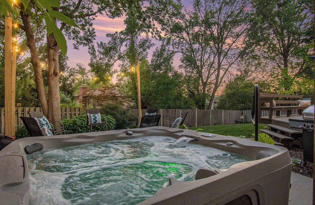 Stylish 4BR Getaway w/Hot Tub & Grill!
