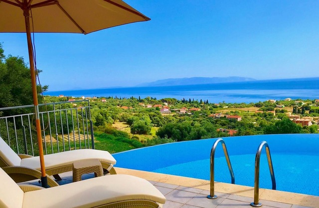 Stylish Villa with Stunning Panoramic Sea Views & Private Pool