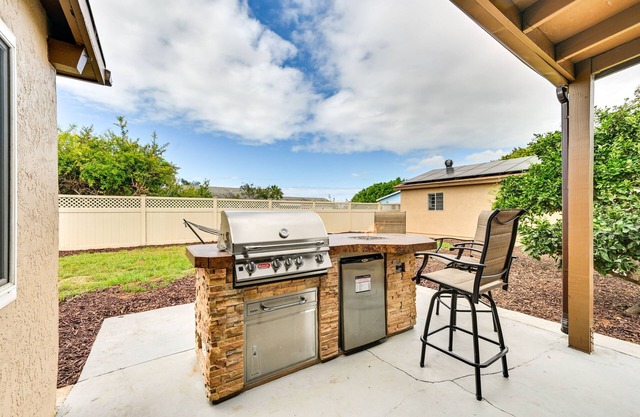 Sunny San Diego Home w/Private Yard & Grill!