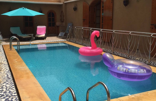 Superb atypical Riad with swimming pool not overlooked