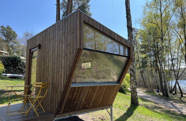 Sustainable & stylish - Overnight stay in the Green Tiny Sleep Space at Lake Salem