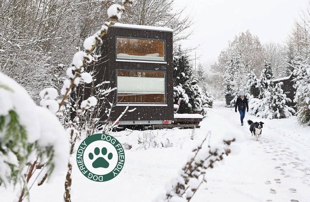 Sustainable vacation with a dog at the Green Tiny House Nature 2 in Osterode am Harz