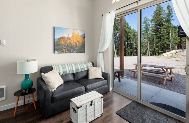Swift Current at 406 Glacier Cabins