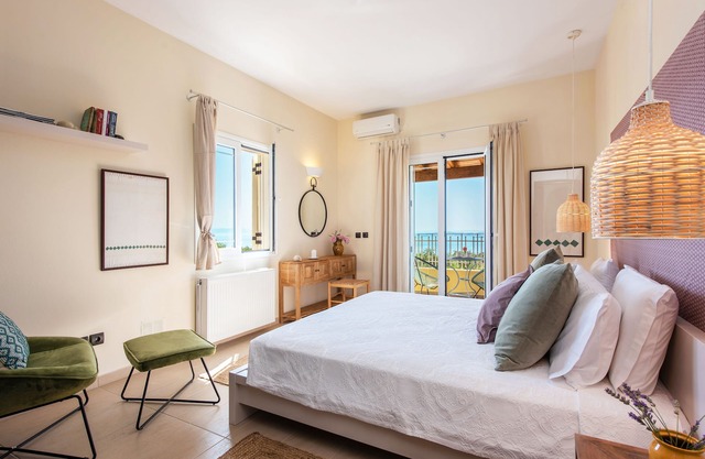 Terra Rossa 2BD Holiday Home with Seaview - 3 km from Ipsos