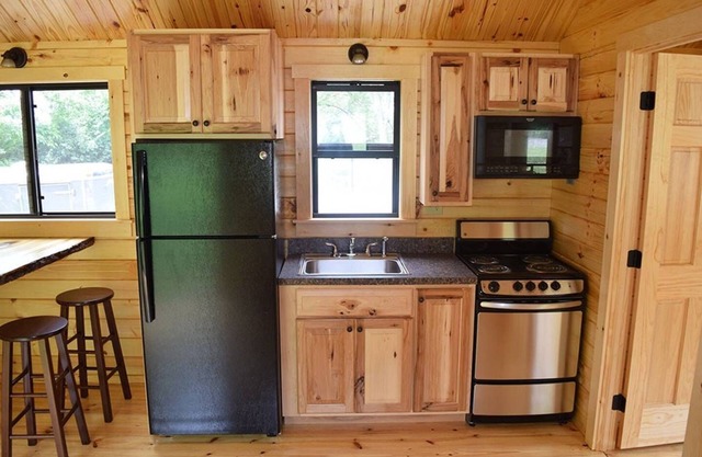 The cabin at Warrior Ethos Farm