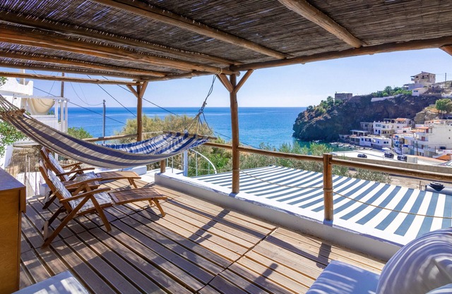 The coziest seaview lounge in South Crete!