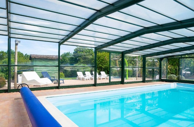 The "Gîtes de L'ODA": Class 2 * with heated indoor pool !