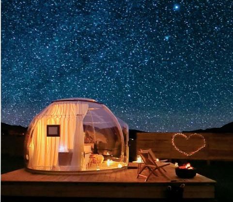 The Hunter Valley Star Gazing BubbleHotel