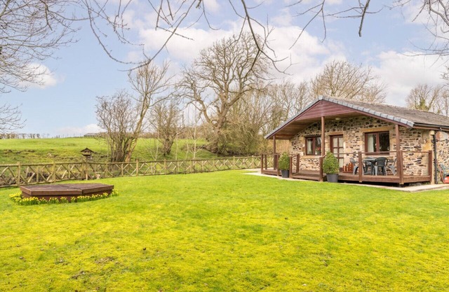 The lodge at Horton Hall Farm
