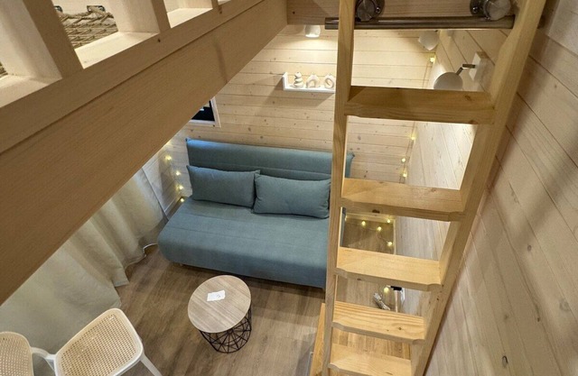 Tiny home-Private Bathroom-Designer-Woodland view