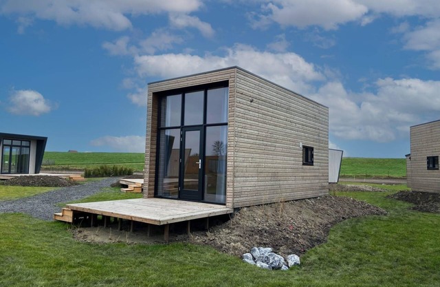 Tiny House met slaapvide en terras