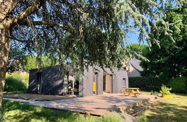 To enjoy Brittany this summer, wooden house for 2 Pax to rent 1 or 2 months