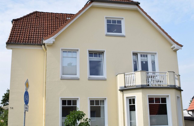Top floor apartment in an old building, near the harbor, close to the city center