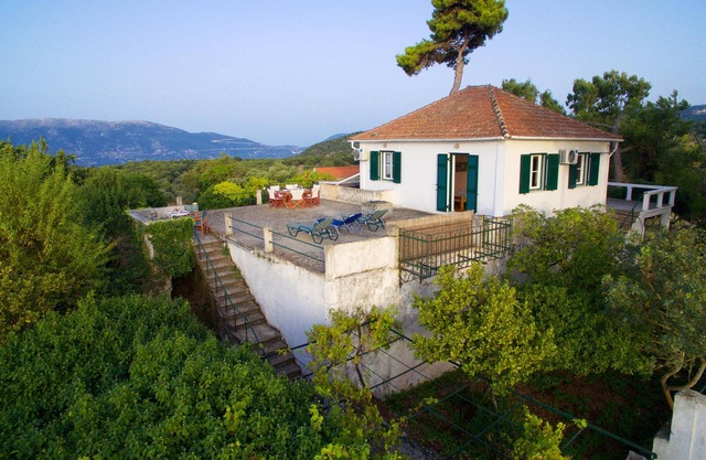 Traditional family house in a village in the north of the island of Kefalonia