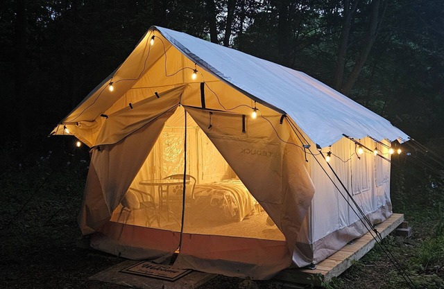 Trailside Camp - Glamping Tent near Oneonta & Cooperstown