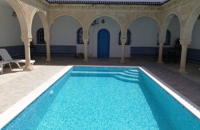 Typical house (mouth) with swimming pool not overlooked