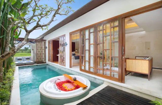 UB1003-1BR Rice View Villa in Ubud