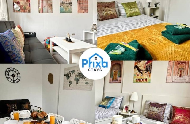 Unique Indian Inspired Townhouse Sleeps 11 In Northampton