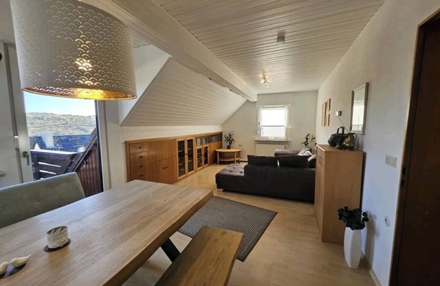 Unique view in the natural apartment Pfalzpanorama! Pet friendly